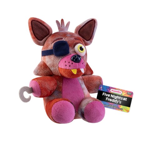 Five Nights at Freddy's: Tie-Dye Foxy Plush 18 cm
