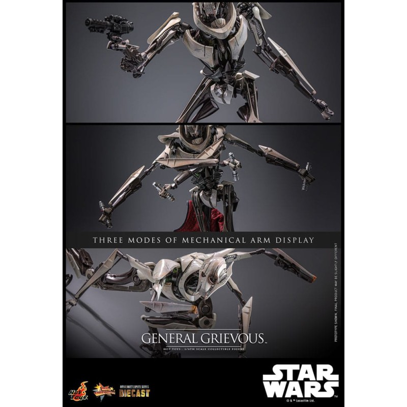 Hot Toys Star Wars: General Grievous 1:6 Scale Diecast Figure