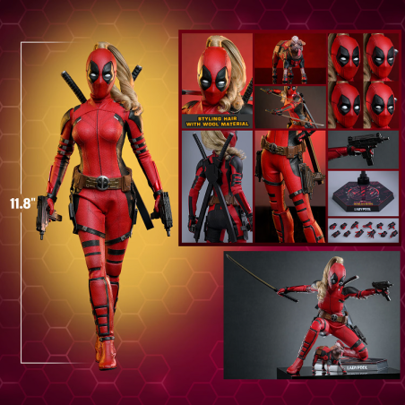 Hot Toys Marvel: Deadpool & Wolverine - Ladypool 1:6 Scale Hot Toys Marvel: Deadpool & Wolverine - Ladypool 1:6 Scale