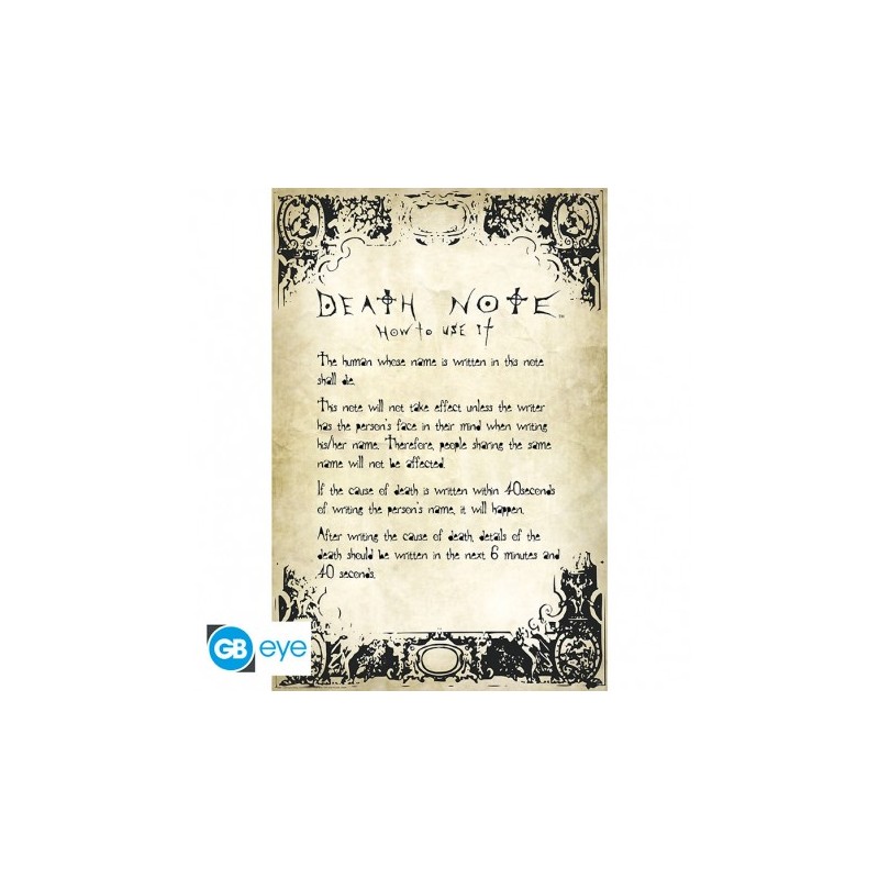 Poster: Death Note - Rules