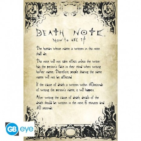 Poster: Death Note - Rules