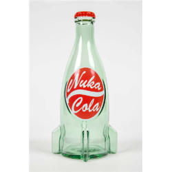 Fallout: Nuka Cola Glass Bottle & Bottle Caps