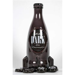 Fallout: Nuka Dark Glass Bottle & Bottle Caps