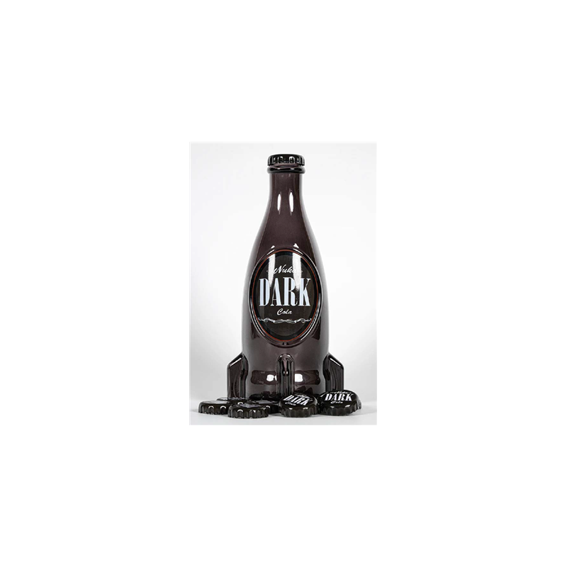 Fallout: Nuka Dark Glass Bottle & Bottle Caps