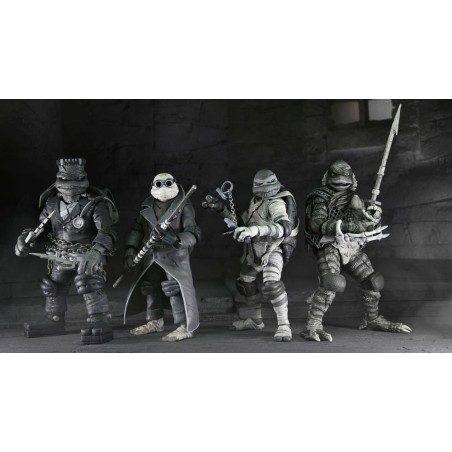NECA Universal Monsters x Teenage Mutant Ninja Turtles: Black & NECA Universal Monsters x Teenage Mutant Ninja Turtles: Black &