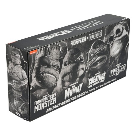 NECA Universal Monsters x Teenage Mutant Ninja Turtles: Black & NECA Universal Monsters x Teenage Mutant Ninja Turtles: Black &