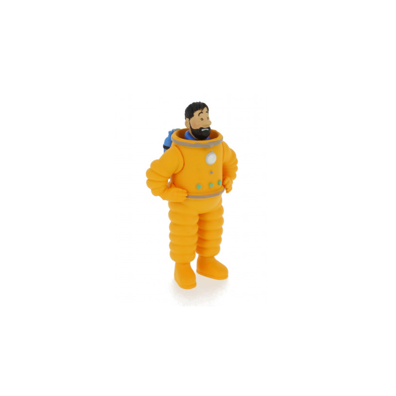 Tintin: Haddock as Cosmonaut PVC figuur 8 cm