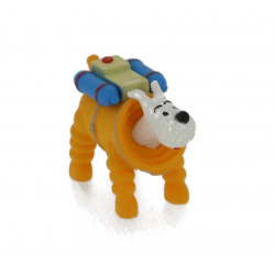 Tintin: Snowy as Cosmonaut PVC figure 4 cm