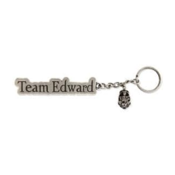 Twilight New Moon: Keychain Metal & Enamel (Team Edward)