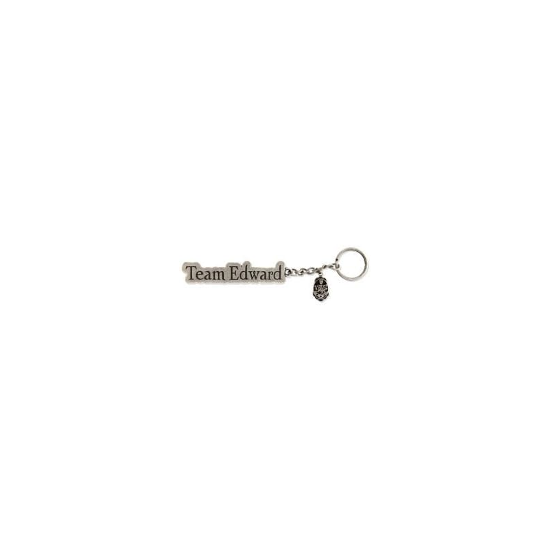 Twilight New Moon: Keychain Metal & Enamel (Team Edward)