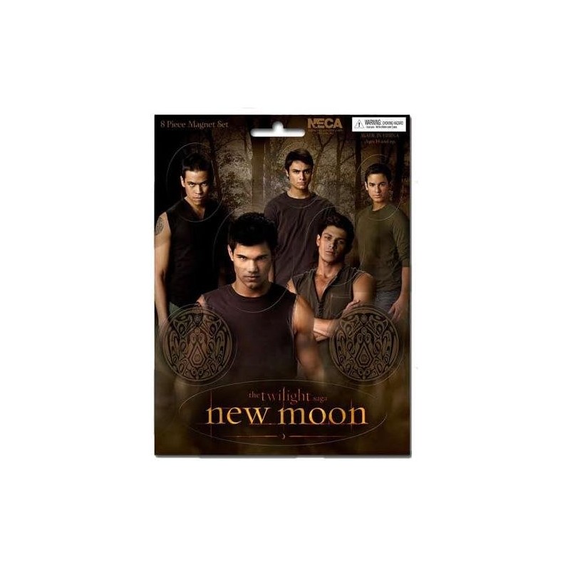 Twilight New Moon: Wolf Pack Magnet Set (8 magnets)