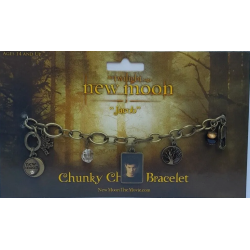 Twilight New Moon: Jacob Charm Bracelet