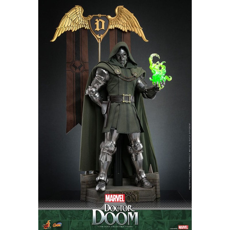 Hot Toys Marvel: Doctor Doom 1/6 Scale Figure 33 cm