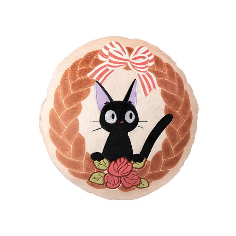 Kiki's Delivery Service: Jiji Bread Wreath Pillow 35 cm