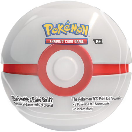 Pokemon: Poke Ball Tin (White) Pokemon: Poke Ball Tin (White)