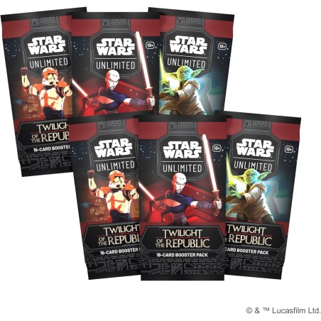 Star Wars: Unlimited - Twilight of the Republic Prerelease Box Star Wars: Unlimited - Twilight of the Republic Prerelease Box