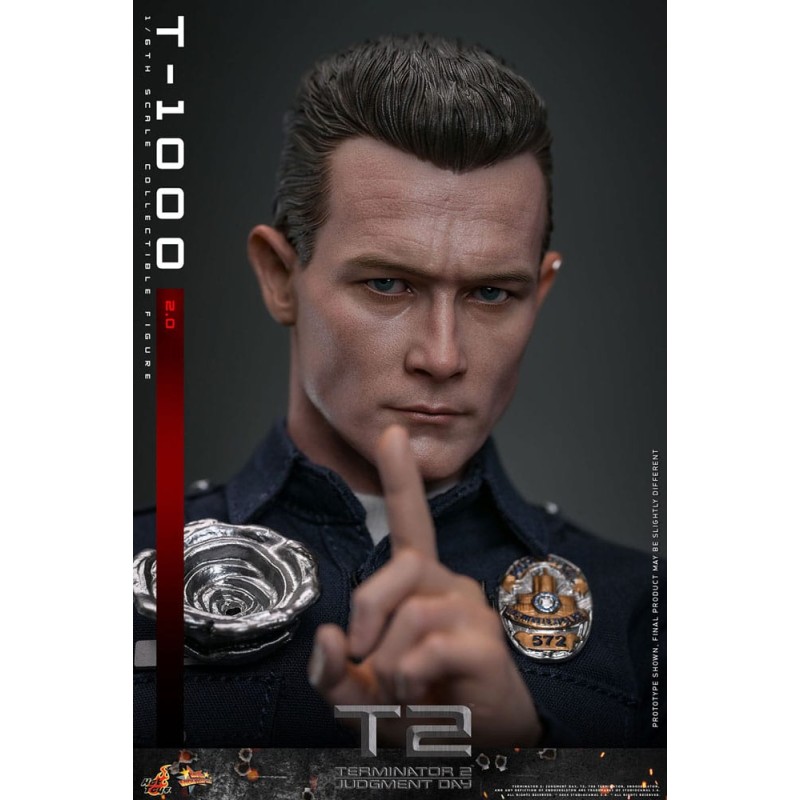 Hot Toys Terminator 2: T-1000 (2.0) 1/6 Scale Figure 31 cm