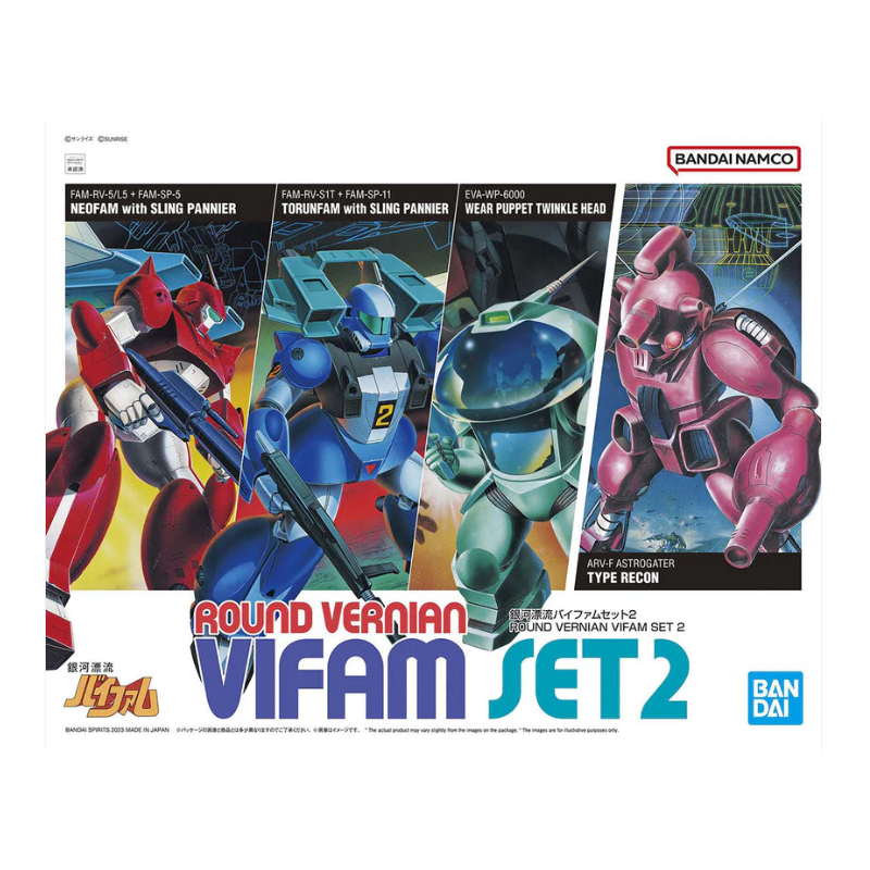Gundam Model Kit: Round Vernian Vifam Set 2 1/144