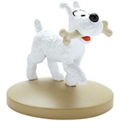 Tintin: Bobby with bone Statue 7cm