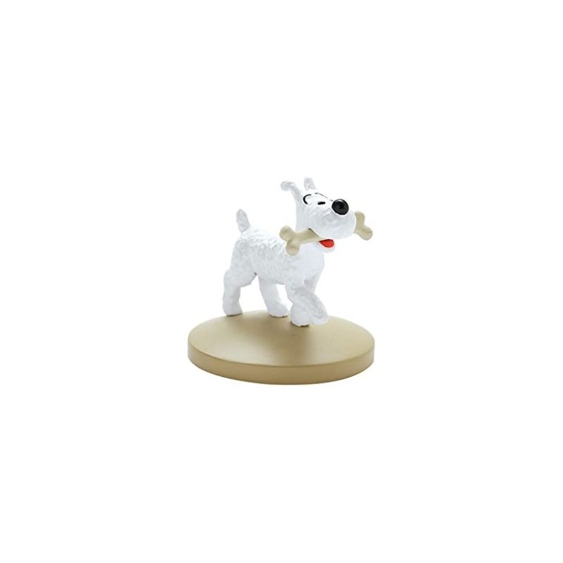 Tintin: Bobby with bone Statue 7cm