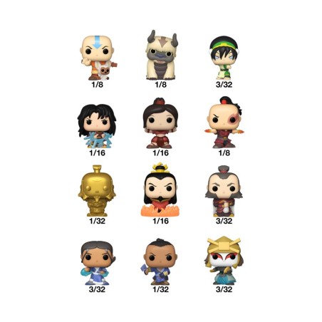 Funko Pop! Avatar Mystery Bitty Pop! (1 stuk - 1 piece) Funko Pop! Avatar Mystery Bitty Pop! (1 stuk - 1 piece)