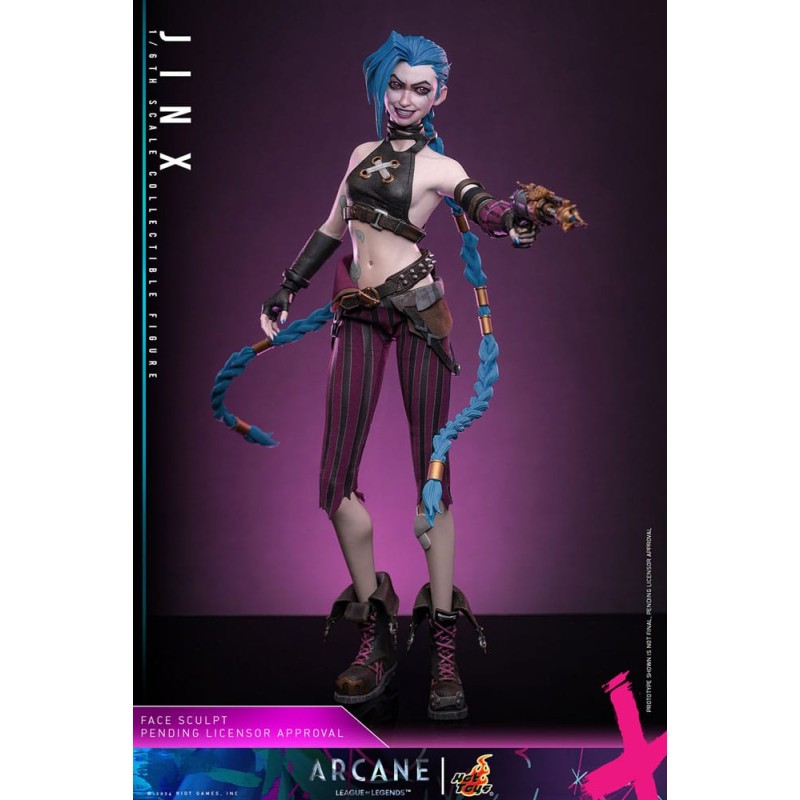 Buy Hot Toys Arcane: Jinx 1/6 Scale Figure 27 cm Buy Hot Toys Arcane: Jinx 1/6 Scale Figure 27 cm