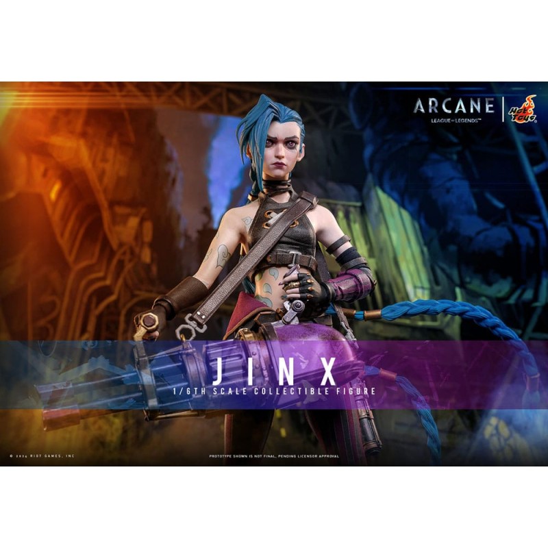 Hot Toys Arcane: Jinx 1/6 Scale Figure 27 cm