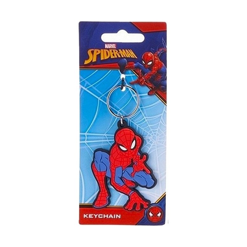 Marvel: Spider-Man Web Rubber Keychain