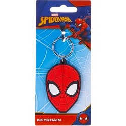 Marvel: Spider-Man Face Rubber Keychain