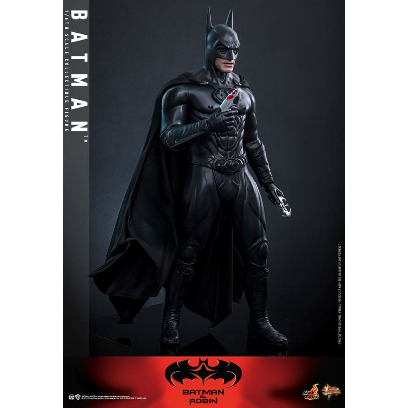 Hot Toys Batman & Robin: Batman 1/6 Scale Figure 30 cm