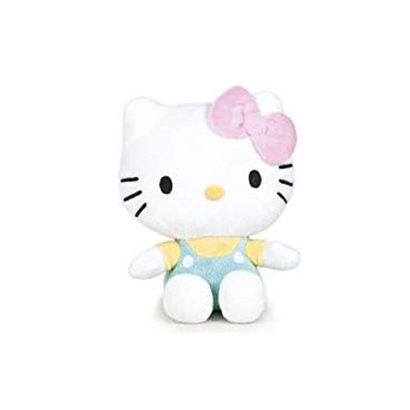 Hello Kitty: Sitting Plush Turquoise 24 cm