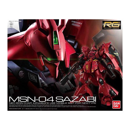 Gundam: Gundam Char's Counterattack Real Grade Plastic Model