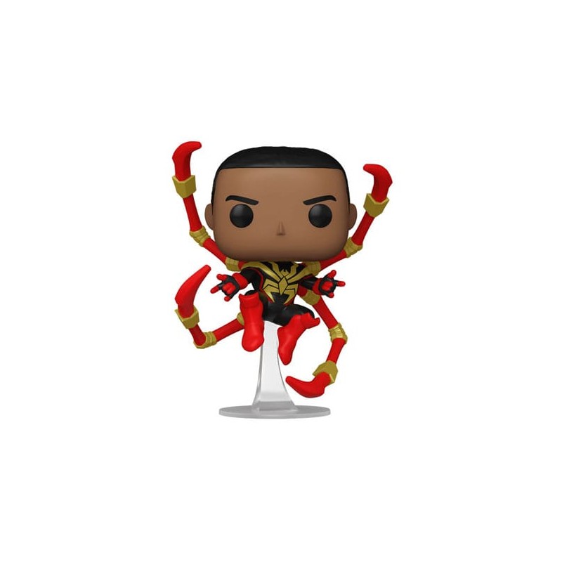 Funko Pop! Marvel: Miles Morales Iron Spider (Chase with soft