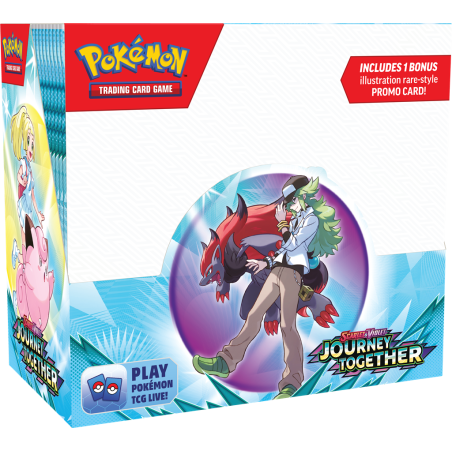 Pokémon: Journey Together Enhanced Booster Box with Box Topper Pokémon: Journey Together Enhanced Booster Box with Box Topper
