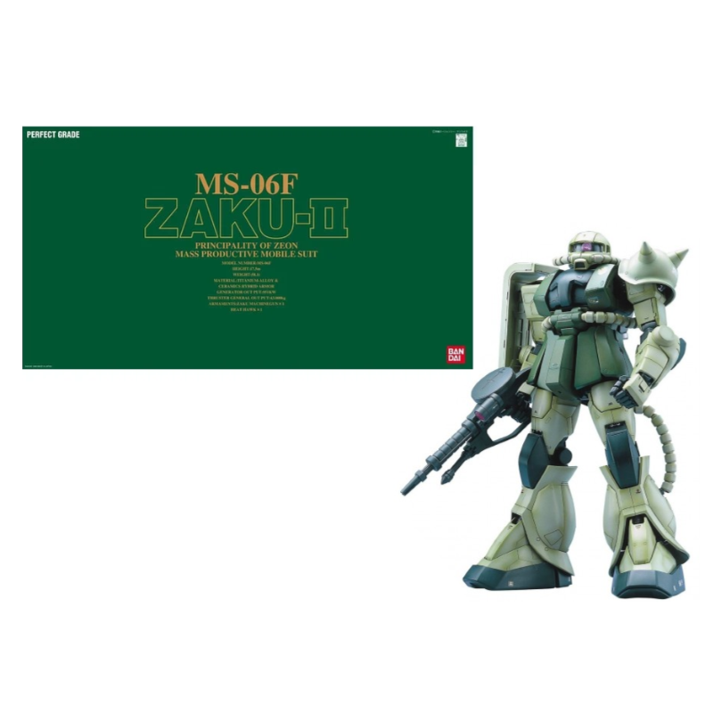 Gundam Model Kit: Perfect Grade Plastic Model Kit 1/60 MS-06F