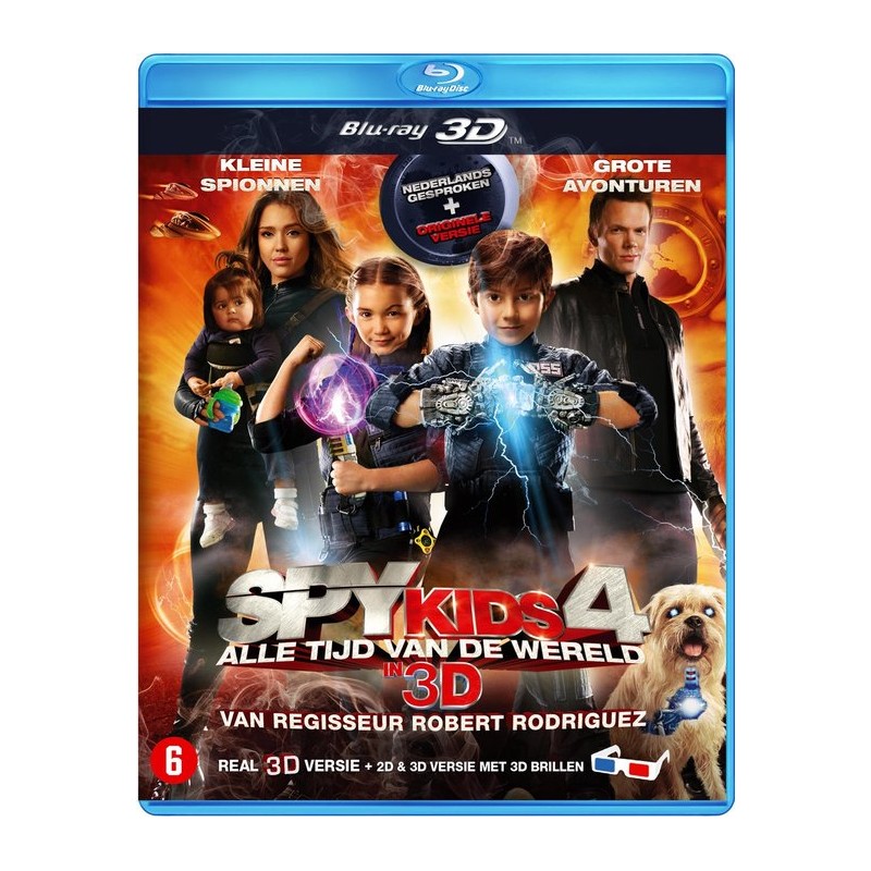Blu-ray: Spy Kids 4: All The Time In The World (3D & 2D