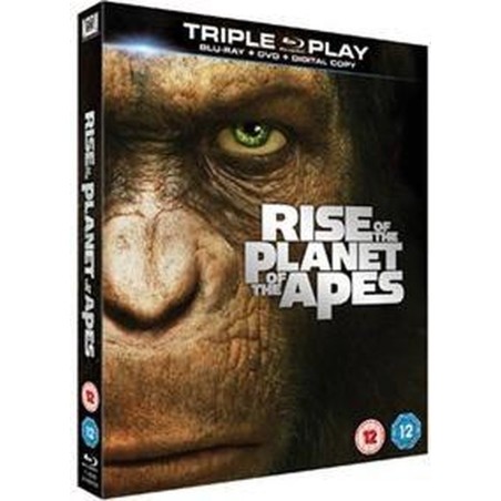 Blu-ray: Rise Of The Planet Of The Apes - NL release - Used