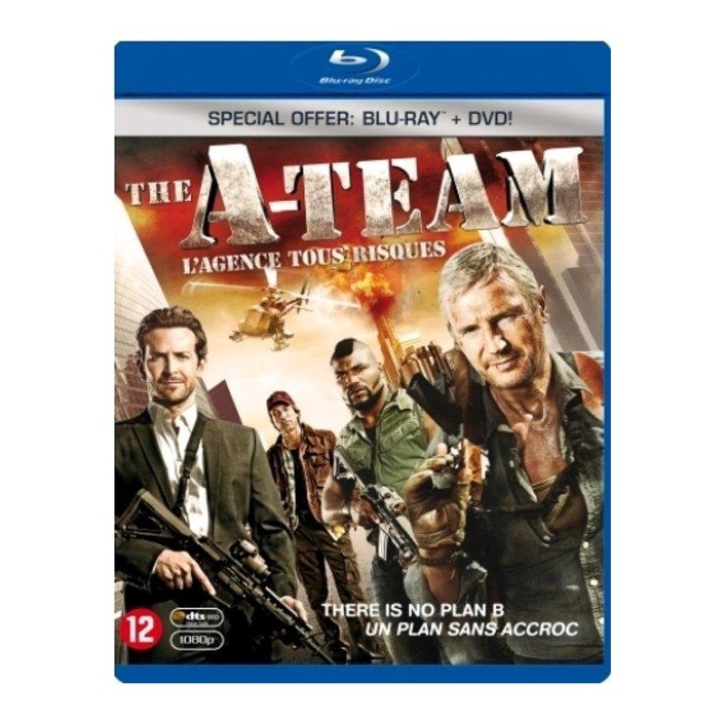 Blu-ray: The A-Team (Blu-ray+Dvd Combopack) - NL release - Used