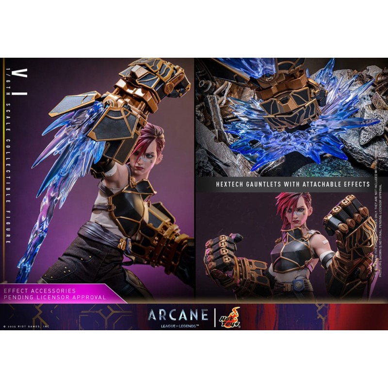 Hot Toys Arcane League of Legends: Vi 1/6 Scale Figure 28 cm