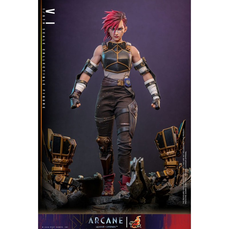 Hot Toys Arcane League of Legends: Vi 1/6 Scale Figure 28 cm