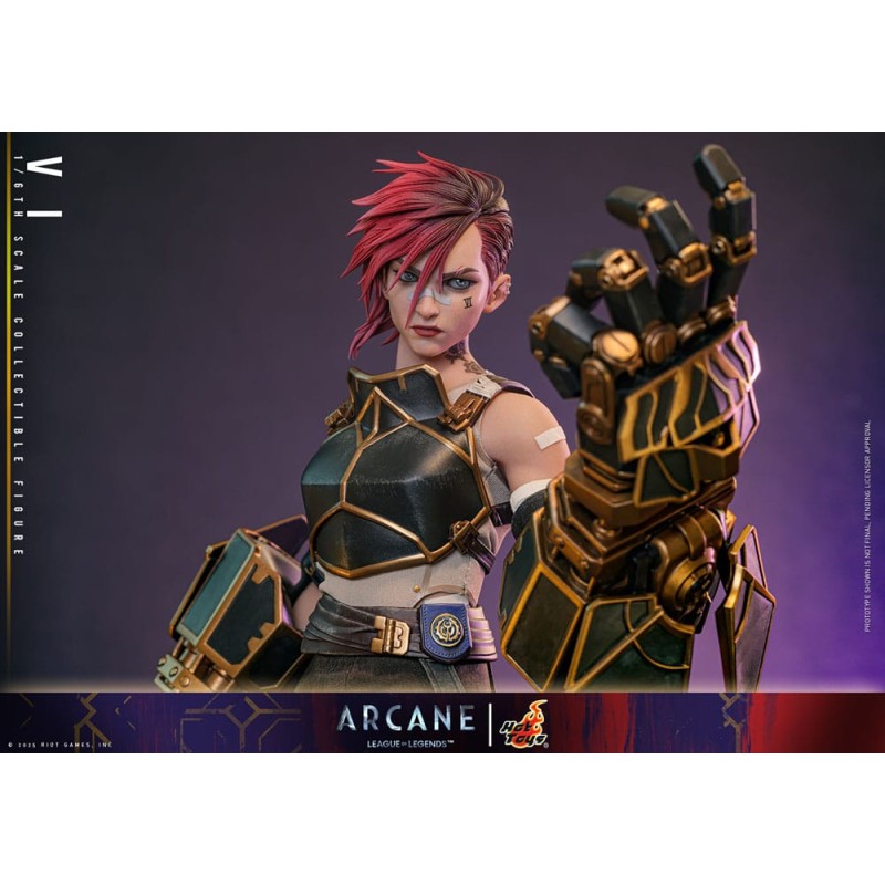 Hot Toys Arcane League of Legends: Vi 1/6 Scale Figure 28 cm