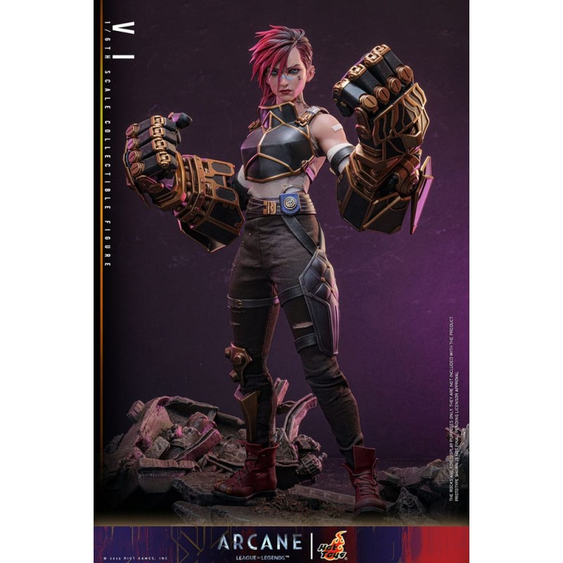 Hot Toys Arcane League of Legends: Vi 1/6 Scale Figure 28 cm