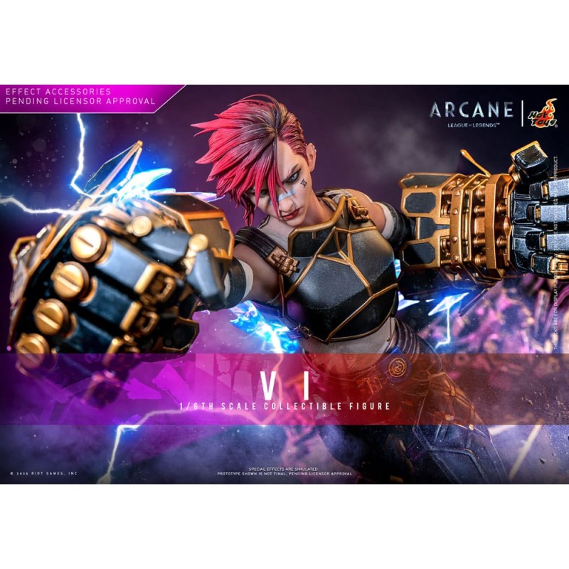 Hot Toys Arcane League of Legends: Vi 1/6 Scale Figure 28 cm