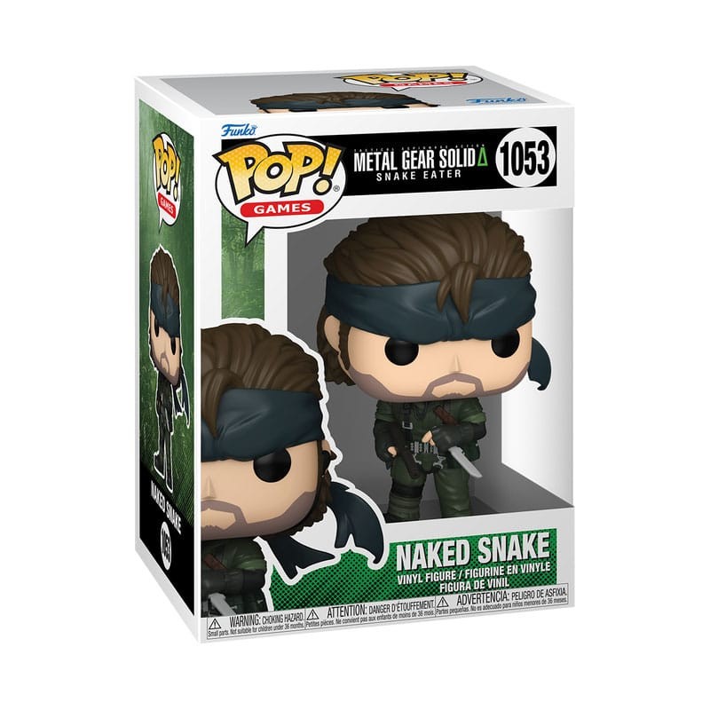 Funko Pop! Games: Metal Gear Solid - Naked Snake