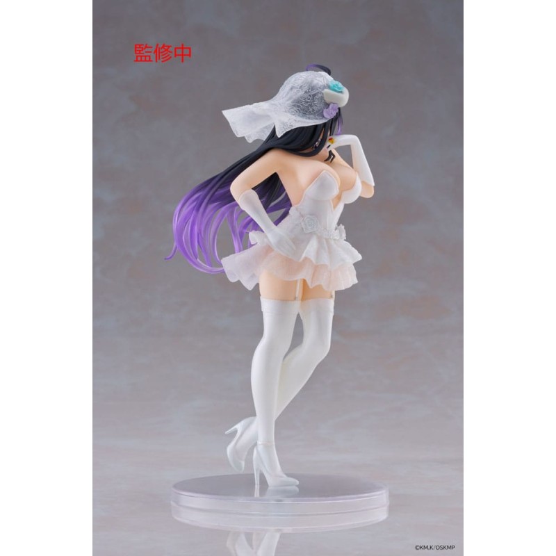 Overlord Coreful PVC Statue Albedo Wedding Ver. 18 cm
