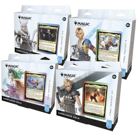 Magic the Gathering: Final Fantasy - Commander Deck Collector's