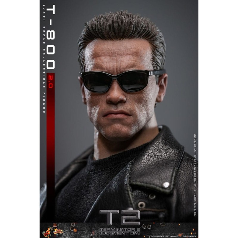 Hot Toys Terminator 2: T-800 1/6 Scale Figure 2.0 32 cm
