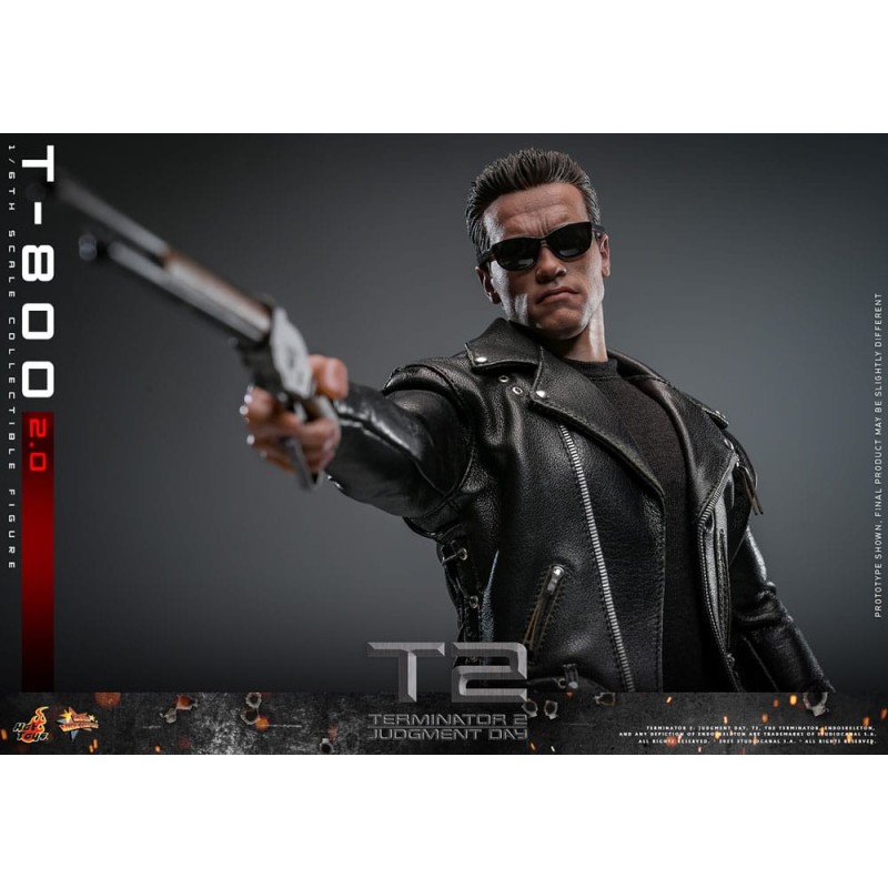 Hot Toys Terminator 2: T-800 1/6 Scale Figure 2.0 32 cm