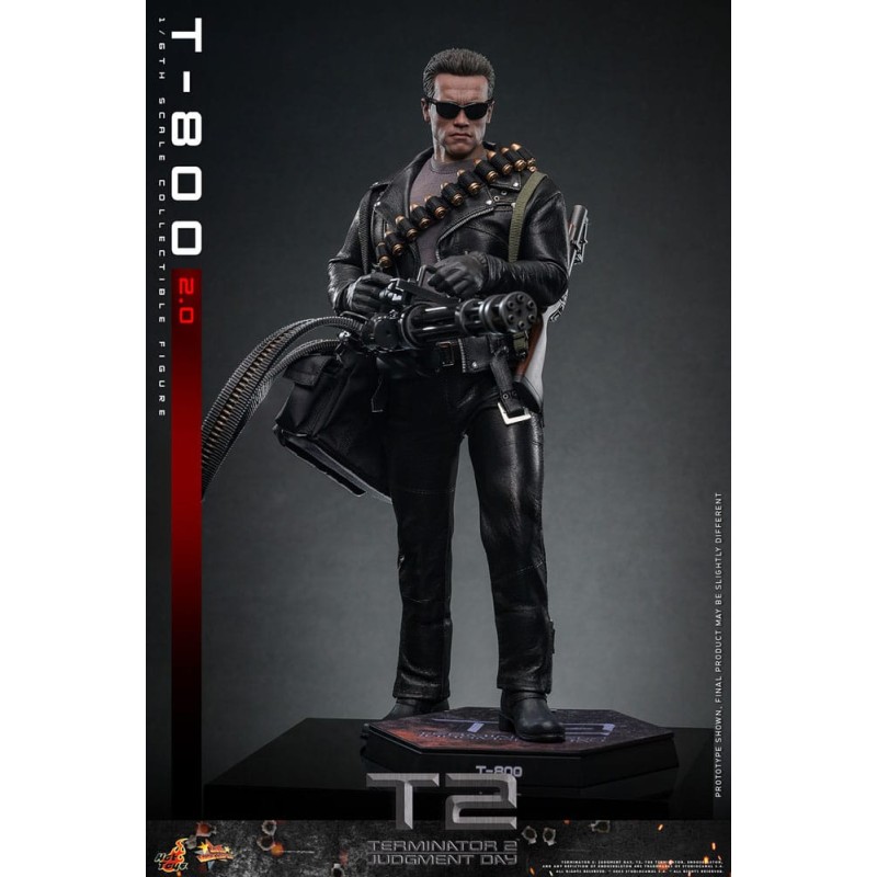 Hot Toys Terminator 2: T-800 1/6 Scale Figure 2.0 32 cm