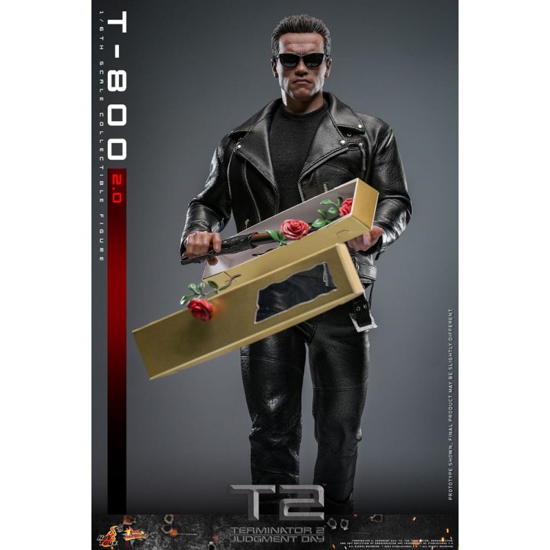 Hot Toys Terminator 2: T-800 1/6 Scale Figure 2.0 32 cm